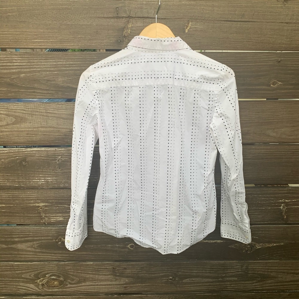 Liz Claiborne Polka Dot Button-Down - Picture 4 of 4